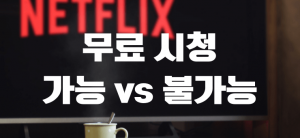넷플릭스 무료보기