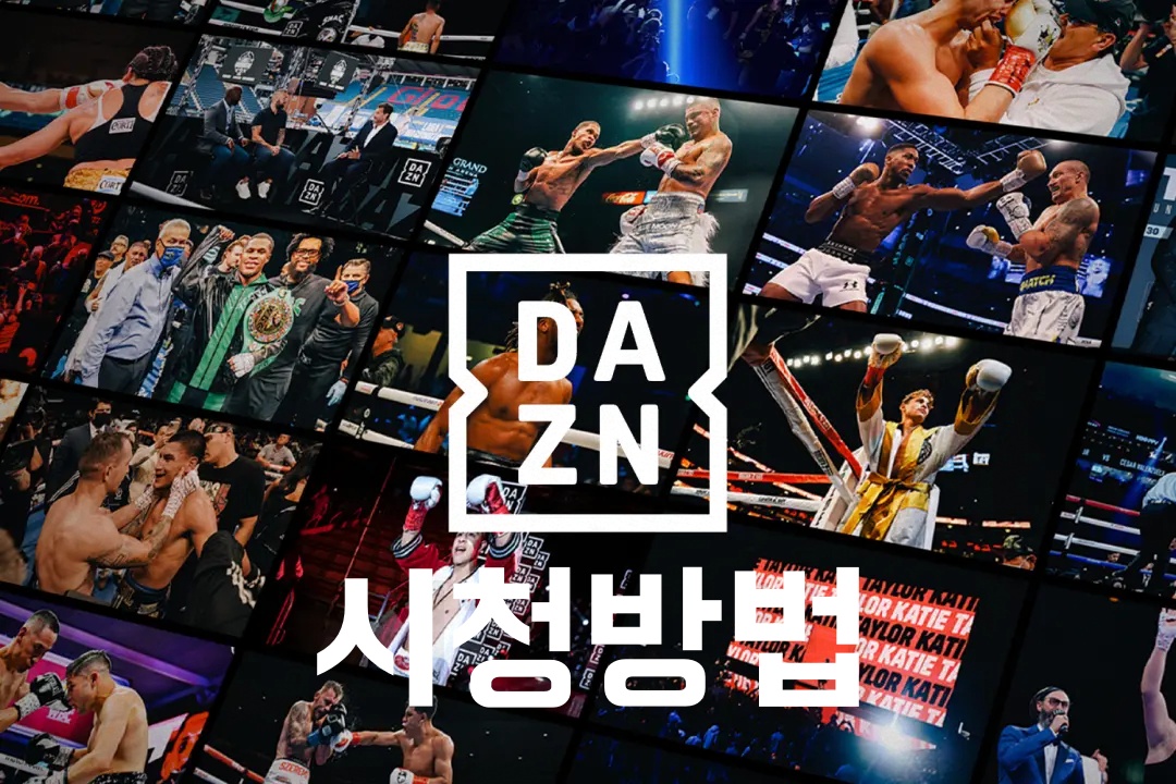 DAZN 시청방법